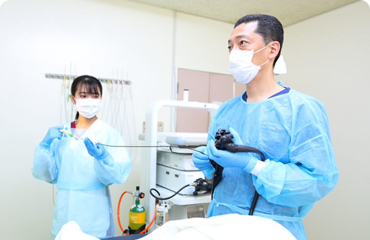 大腸ポリープ切除の日帰り手術が可能